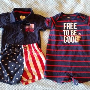 4th of July 3-6 months